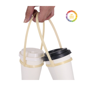 Poignée de tasse en bambou de style naturel, légère et réutilisable pour les articles de boisson - Product Image 3