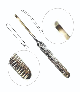 Élévateur chirurgical actif OEM Williger, Raspatory incurvé, Instrument chirurgical ORL, Élévateur périostal pour rhinoplastie nasale, CE - Product Image 4