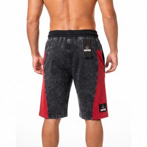 Pantalones Cortos Deportivos para Hombre, Estilo Casual, Lavado Ácido, de Algodón, para Gimnasio, Entrenamiento, Correr, con Cintura Elástica y Bolsillos - Product Image 5