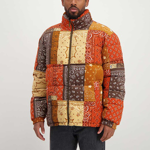 Chaquetas Bomber Acolchadas Casuales de Invierno para Hombre, Impermeables, Reversibles, Ecológicas, con Cuello Personalizado y Cierre de Cremallera, Estilo Urbano - Product Image 5