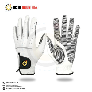Premium Men's All Weather Sheepskin Leather Golf Gloves for Right Handed Golfers Available in Various Sizes - Product Image 2