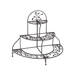 Support de pot de fleurs en fer durable, tendance et très demandé, adapté aux jardinières lourdes, pour la maison, le jardin, le balcon, l'intérieur et l'extérieur. - Product Image 5