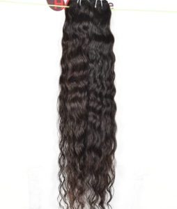 Lot de Cheveux Humains Indiens Remy 100% Naturels, Ondulés Profonds, Noirs, 32 Pouces, 100g, Double Trame Faite à la Machine, Cuticules Alignées, Dentelle - Product Image 6