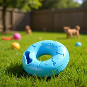 Juguete para Perros Yommy Donut, 12.5cm, Juguete Interactivo de Goma para Mascotas - Product Image 3