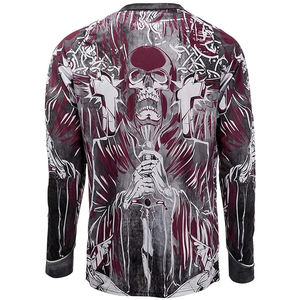 Jersey Unisex para Motocross, MX, Dirt Bike, Transpirable, de Poliéster/Nailon, para Ciclismo MTB, Ropa Deportiva para Motocicleta, de Secado Rápido, Personalizable - Product Image 2