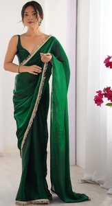 Tela de Chifón sin Coser KV para Blusa, Diseño Propio para Saree - Product Image 5