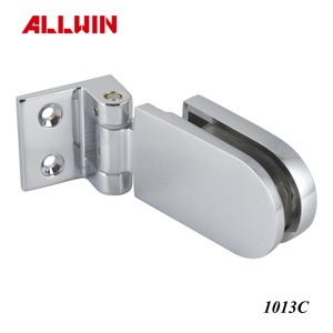 Glass Door Hinge Rectangular Clip - Product Image 2
