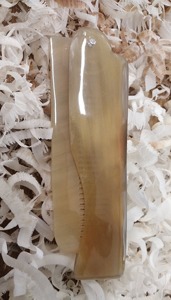 Peine de cuerno natural de alta calidad con diseño animal hecho a mano, tamaño grande, estilo dulce, para el cuidado del cabello, imitación antigua, uso natural - Product Image 5