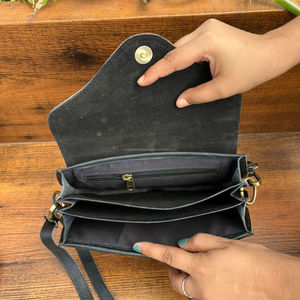 Nuevo bolso de diseñador, bolso de cuero de piel metálica, bolso de cuero de piel de vaca bohemio gitano, bolso de estilo occidental hecho a mano Vintage - Product Image 5