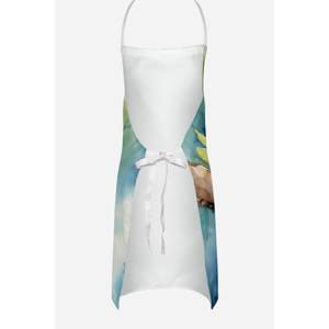 Massachusetts Blackcapped Chickadee Large Multicolor Kitchen <b>Apron</b> Unisex Adult Women <b>Men</b> for <b>Cooking</b> Baking Crafts Gardening - Product Image 4