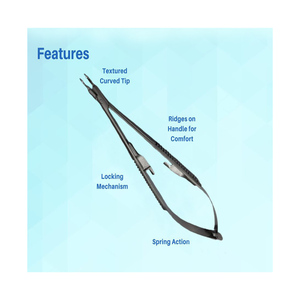 Porte-aiguilles micro-puissants Jacobson pour chirurgie cardiovasculaire, en acier inoxydable allemand, instrument manuel réutilisable - Product Image 6