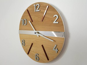 Premium Wooden <b>Clock</b> Handmade Minimalist Wall <b>Clock</b> Affordable Wooden Interior Decor Rustic Wooden <b>Clock</b> - Product Image 1