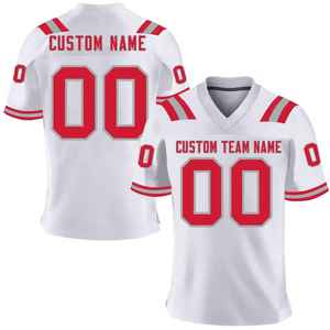 ชุดทีมโพลีเอสเตอร์แบบใหม่ ระบายอากาศได้ดี แห้งเร็ว พร้อมลายพิมพ์แบบซับลิเมชั่น เสื้ออเมริกันฟุตบอล - Product Image 1