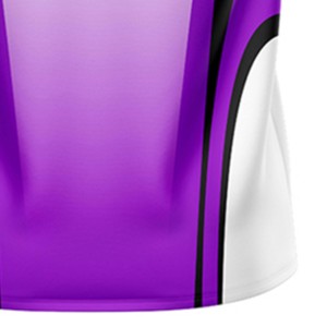Débardeur unisexe personnalisé blanc sublimé, anti-humidité, extensible dans les quatre sens, écologique, col ras du cou pour le volleyball - Product Image 2