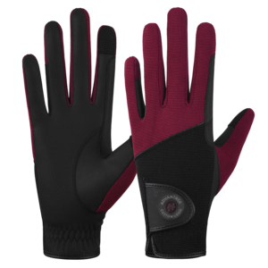 Custom Logo Professional Equestrian Riding <b>Gloves</b> Breathable Serino Synthetic Leather Horse Riding <b>Gloves</b> <b>Touchscreen</b> Compatible - Product Image 2