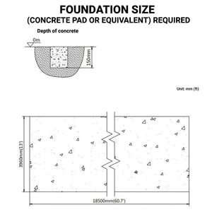 12 'X 60' Tunnel serra per la tenda di coltivazione 6 Mil chiaro EVA pellicola di plastica con telaio a mano a manovella con montatura a mano - Product Image 4