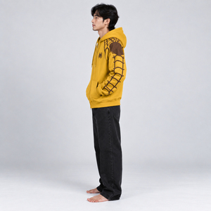 เสื้อฮู้ดดี้ลายแมงมุมสำหรับผู้ชาย วัสดุเนื้อนุ่ม ดีไซน์แมงมุมทันสมัย สวมใส่สบาย มีสีสันให้เลือกตามสั่ง และงานตัดเย็บคุณภาพพรีเมียม - Product Image 4