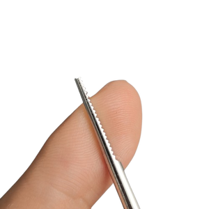 Lime à ongles incarnés de haute qualité en acier inoxydable 13 cm double face grain 180, outil réutilisable pour le soin des ongles - Product Image 4