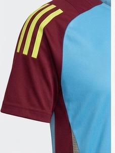 Camiseta de Fútbol Personalizada con Logotipo, para Hombre, Azul Claro y Marrón, Manga Corta, Cuello Redondo, Poliéster que Absorbe la Humedad, Corte Regular, Número de Equipo 7 - Product Image 6
