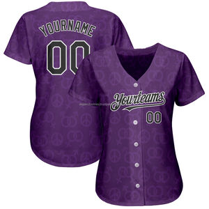 Maillots de baseball et de softball personnalisés 100 % polyester, sublimés, vierges, en gros, service OEM & ODM, nouveau design 2026 - Product Image 6