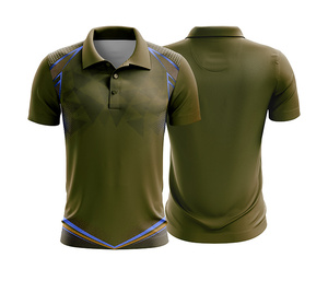 Custom Custom Cricket Polo Jersey Supplier Manufacturer Durable Stitching for Men Women Youth Quick-Dry Dry-Fit Active Polo - Product Image 5