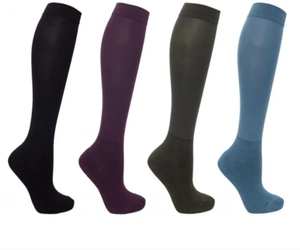 Men's Solid Color Riding Socks Regular Fit Textile Material <b>Equestrian</b> Use - Product Image 2