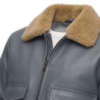 Blouson Bomber Homme en Cuir et Toile, Zippé, Style Streetwear, Réfléchissant, Hiver, Coupe-Vent, Respirant, Grande Taille, Décontracté, Vêtement d'extérieur