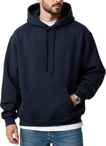 Sudadera con Capucha Premium para Hombre, Gruesa, 360 GSM, Algodón Hilado en Anillo, Sudadera de Felpa con Logotipo Personalizado - Product Image 3