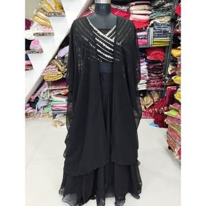 Hermoso Lehenga con Blusa para Fiesta, Último Modelo, Talla XL - Product Image 6