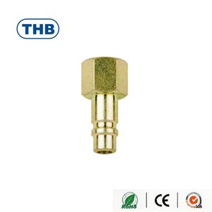 THB High Pressure American Type Air <b>Universal</b> <b>Plug</b> Female NPT Thread International type 3/8" body - Product Image 2