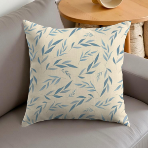 Cotton Accent Modern Cushion Filled Square Pillow <b>Cover</b> for <b>Sofa</b>, Bed & Living Space Decor - Product Image 1