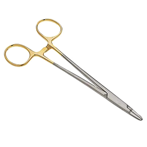 Portaagujas Vascular Ryder Premium con Mordazas de Carburo de Tungsteno, Instrumentos Quirúrgicos Cardiovasculares de Acero Inoxidable para Sutura, CE ISO - Product Image 3