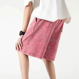 Shorts con lavado ácido hechos a medida al mejor precio, shorts con lavado ácido con logotipo personalizado, los más vendidos en oferta. - Product Image 5