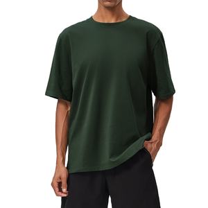 Vente en gros de t-shirt en coton respirant de qualité supérieure avec logos personnalisés t-shirt à manches courtes pour la course à pied vêtements décontractés en plein air - Product Image 2