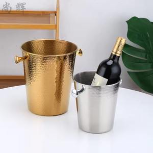 Cubo de hielo de acero inoxidable a nivel de ojos para la vista, mejora la presentación de bebidas, añadiendo un toque profesional a cualquier entorno de servicio. - Product Image 2