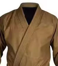 Uniforme de Jiu Jitsu Brasileño (BJJ) Marrón al por Mayor, Kimono con Cinturón Negro para Grappling, Traje de Entrenamiento de Artes Marciales, Ropa Deportiva para Práctica - Product Image 3