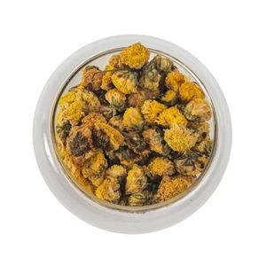 Bourgeons de chrysanthème séchés de haute qualité, infusion apaisante à base de plantes en vrac, respectueuse de l'environnement - Product Image 1