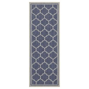Sunshine GC_HAR2004 Blu 7 piedi 10 pollici X 10 piedi 3 pollici Set di Tappeti per Interni/Esterni - Product Image 2