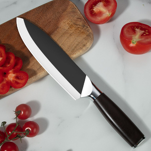 Cuchillo de Chef Profesional Clásico TDH Metal Works, Hoja de Acero de Damasco, Mango de Madera, 3.9 Pulgadas, Acabado Pulido, Duradero y Ecológico - Product Image 1