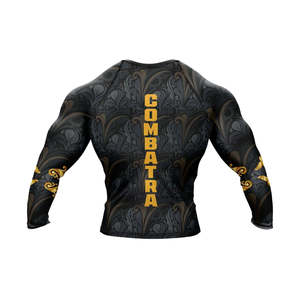 2026 Sublimation Printed Quick Dry Men Rash Guard in Custom Logo MMA Training Rash Guard NO GI Grappling Jiu Jitsu BJJ Rashguard - Product Image 2