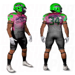 Uniformes de football américain de qualité supérieure pour les jeunes, conçus pour l'entraînement, avec des uniformes de football américain cousus de haute qualité - Product Image 4