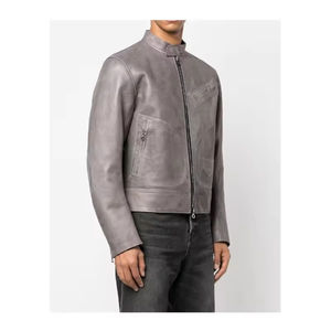 Chaqueta de Cuero para Hombre 2026, la Más Popular, de Alta Calidad, Colores Personalizados, Diseño Personalizado, Hecha en Pakistán, Producto Superior - Product Image 3