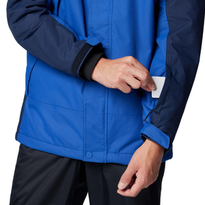 Chaqueta de esquí impermeable y duradera para deportes de invierno, abrigo térmico para snowboard con capucha ajustable y puños a prueba de viento para clima frío. - Product Image 3