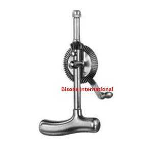 BISONS - Taladro Manual de Acero Inoxidable para Huesos, Herramienta Quirúrgica Ortopédica, Certificado CE, Estándar ISO13485 - Product Image 1