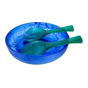 Direct Selling Indian Manufacturer Polished Resin Serving <b>Bowl</b> with Custom Logo Eco-Friendly & Durable for <b>Party</b> Use - Product Image 3