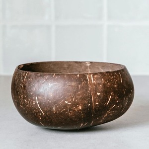 Set de 5 cuencos de coco y cuchara - Product Image 2