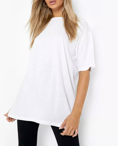 T-shirt décontracté à manches courtes pour femme, en pur coton tricoté, col rond, respirant, coupe classique, imprimé thème Éducation Liberté, taille XL - Product Image 4