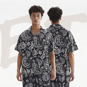 Nueva Camisa Hawaiana de Playa para Hombre, Casual, con Estampado de Rayas, Manga Corta, Transpirable - Product Image 4
