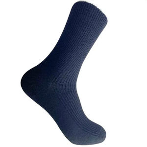 Men <b>Winter</b> Spandex/Polyester Woven Nonwoven Crew <b>Socks</b> Quick Dry Breathable Solid Color Cute Everyday Wear - Product Image 3