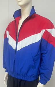 Chaqueta Bomber de Invierno para Hombre, Personalizada con Logotipo en Relieve, Acolchada de Algodón, con Bloques de Color, Cierre Completo y Capucha - Product Image 3